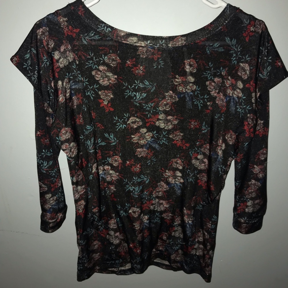 NWOT FREE PEOPLE floral top